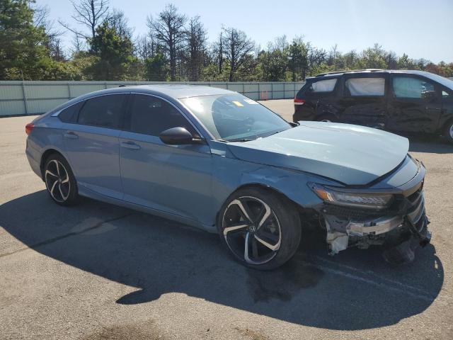 1HGCV2F37MA030416 - 2021 HONDA ACCORD SPORT ნაცრისფერი ფოტო 4