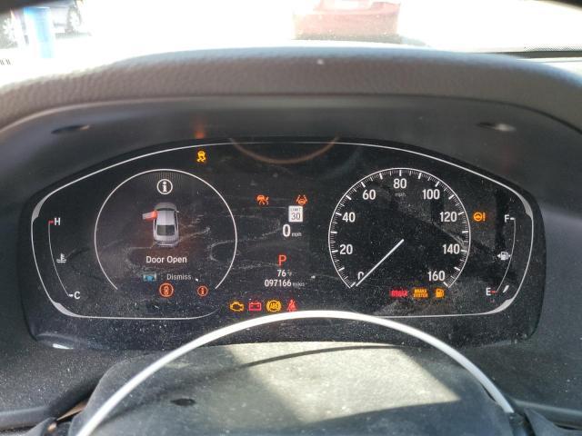 1HGCV2F37MA030416 - 2021 HONDA ACCORD SPORT ნაცრისფერი ფოტო 9