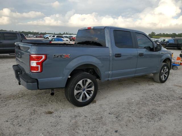 1FTEW1CP7KKC29849 - 2019 FORD F150 SUPERCREW GRAY photo 3