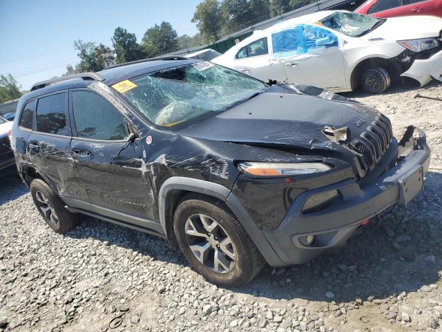 1C4PJMBS5FW742417 - 2015 JEEP CHEROKEE TRAILHAWK BLACK photo 4