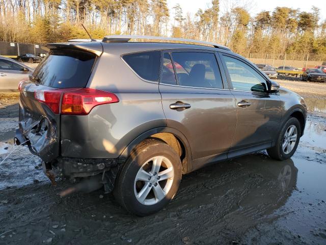 JTMRFREV4D5010909 - 2013 TOYOTA RAV4 XLE BEIGE photo 3