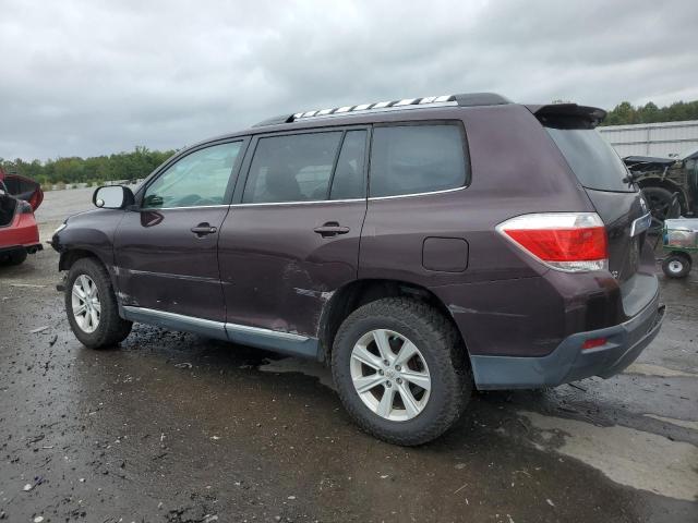 5TDBK3EHXCS116682 - 2012 TOYOTA HIGHLANDER BASE Tünd qırmızı foto 2