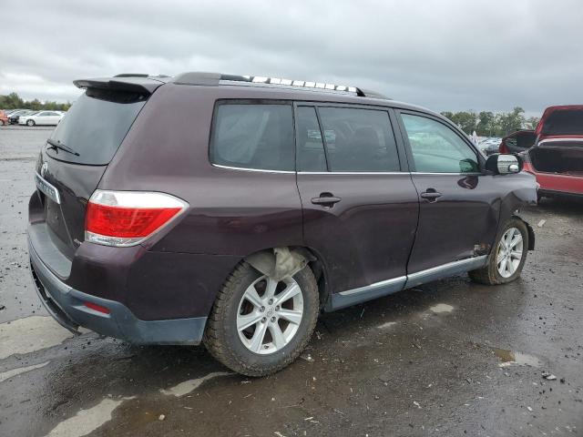 5TDBK3EHXCS116682 - 2012 TOYOTA HIGHLANDER BASE Tünd qırmızı foto 3