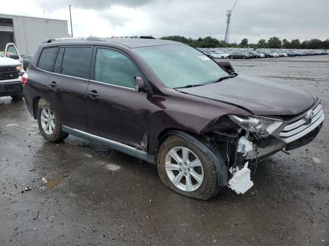 5TDBK3EHXCS116682 - 2012 TOYOTA HIGHLANDER BASE Tünd qırmızı foto 4