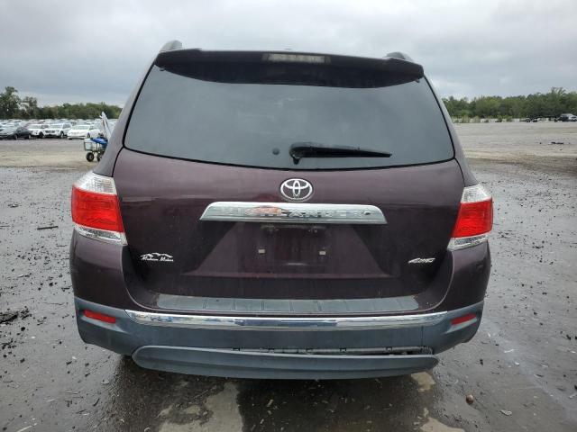 5TDBK3EHXCS116682 - 2012 TOYOTA HIGHLANDER BASE Tünd qırmızı foto 6