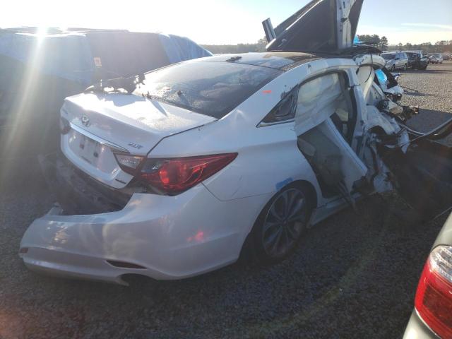 5NPEC4AB3DH721958 - 2013 HYUNDAI SONATA SE WHITE photo 3