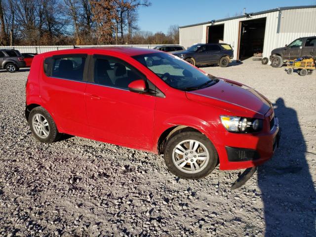 1G1JC6SH7E4195735 - 2014 CHEVROLET SONIC LT RED photo 4