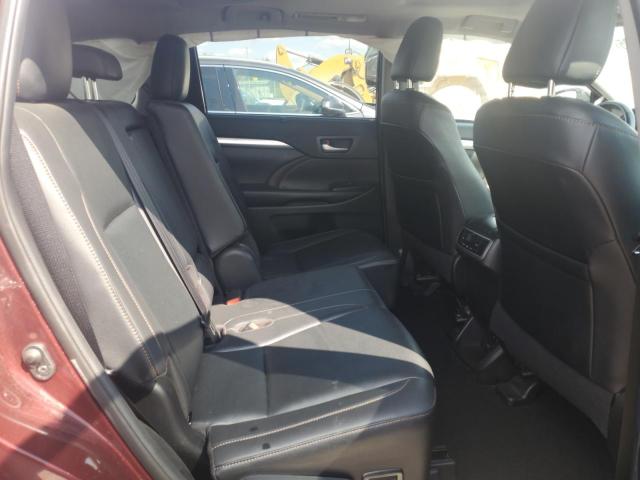 5TDJZRFH9KS987340 - 2019 TOYOTA HIGHLANDER SE BURGUNDY photo 11