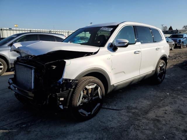 5XYP6DGC3PG402667 - 2023 KIA TELLURIDE S WHITE photo 1