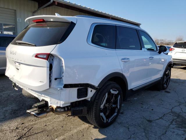 5XYP6DGC3PG402667 - 2023 KIA TELLURIDE S WHITE photo 3