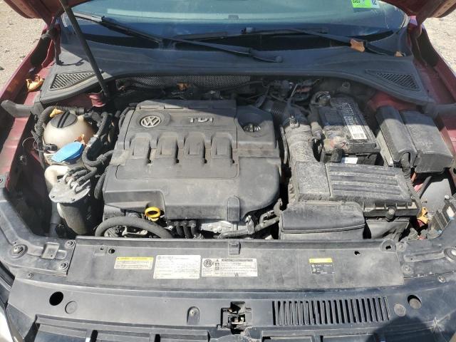 1VWBV7A39FC086215 - 2015 VOLKSWAGEN PASSAT SE 勃艮第红 照片 11