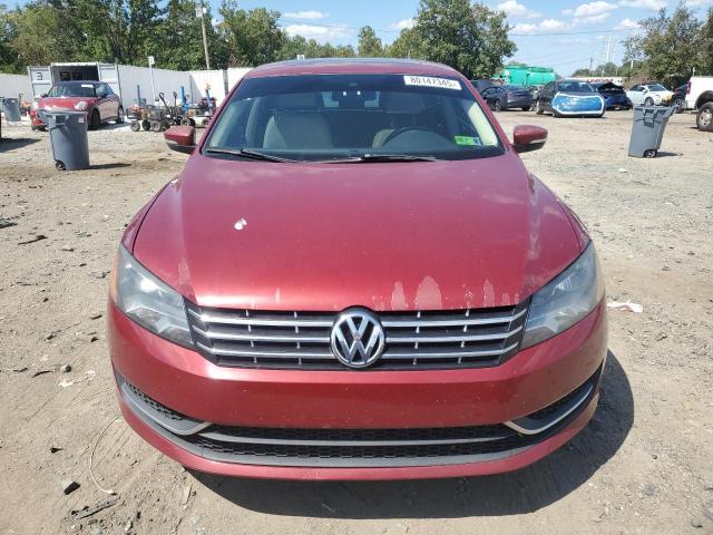 1VWBV7A39FC086215 - 2015 VOLKSWAGEN PASSAT SE 勃艮第红 照片 5