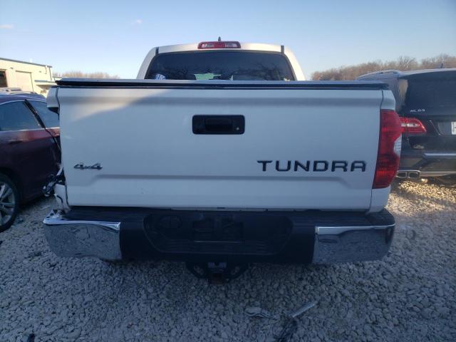 5TFHY5F12MX993992 - 2021 TOYOTA TUNDRA CREWMAX LIMITED WHITE photo 6