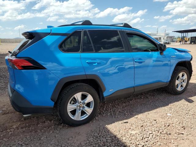 4T3LWRFV1MU018611 - 2021 TOYOTA RAV4 LE BLUE photo 3