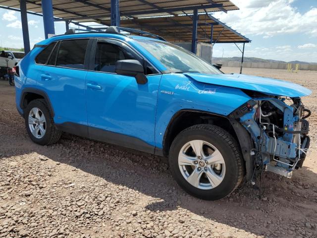 4T3LWRFV1MU018611 - 2021 TOYOTA RAV4 LE BLUE photo 4