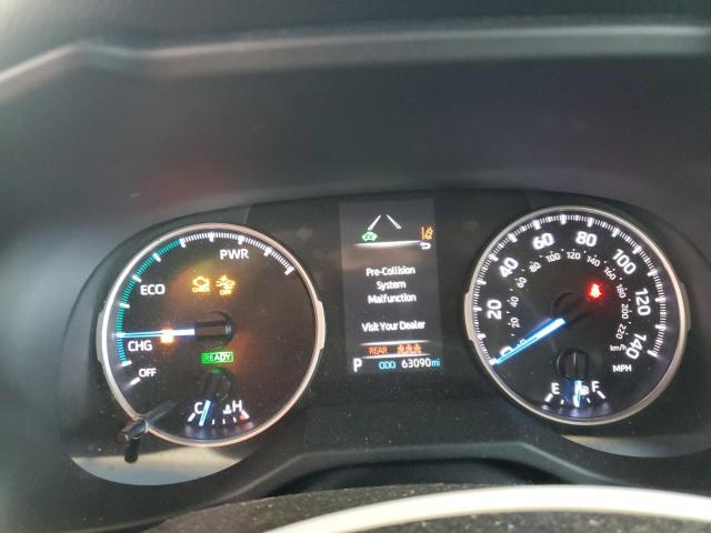 4T3LWRFV1MU018611 - 2021 TOYOTA RAV4 LE BLUE photo 9