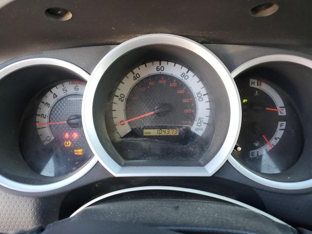 5TFTX4CN5DX031863 - 2013 TOYOTA TACOMA ACCESS CAB ნაცრისფერი ფოტო 9