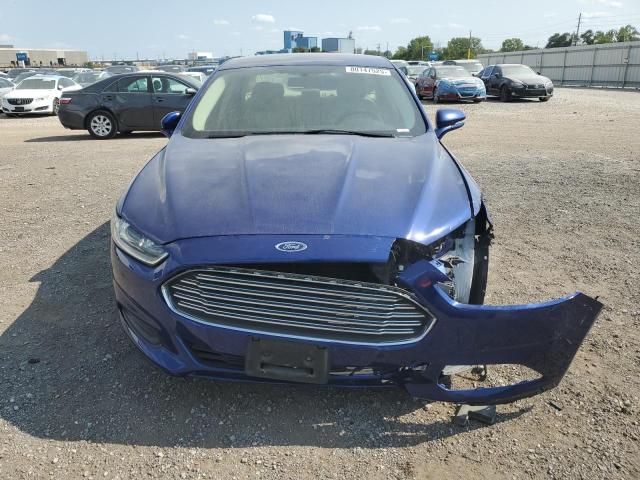 3FA6P0H76ER241193 - 2014 FORD FUSION SE BLUE photo 5