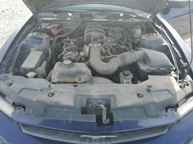 1ZVBP8AN6A5127995 - 2010 FORD MUSTANG BLUE photo 11