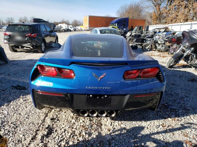 1G1YM2D79F5111354 - 2015 CHEVROLET CORVETTE STINGRAY Z51 3LT BLUE photo 6