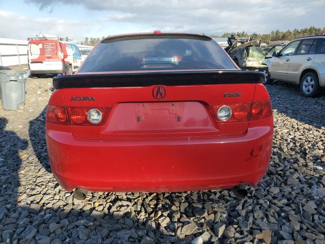 JH4CL96885C007238 - 2005 ACURA TSX RED photo 6