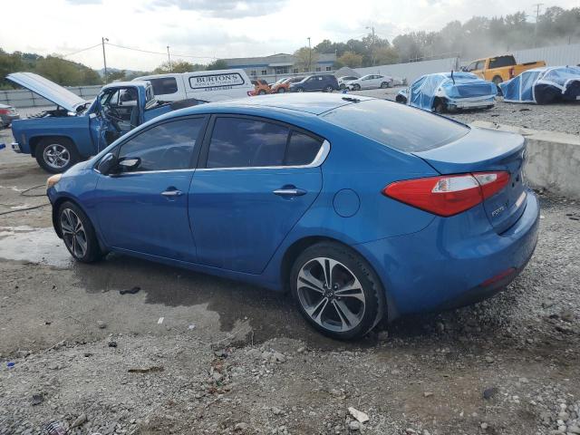 KNAFZ4A8XE5103509 - 2014 KIA FORTE EX Blau Foto 2