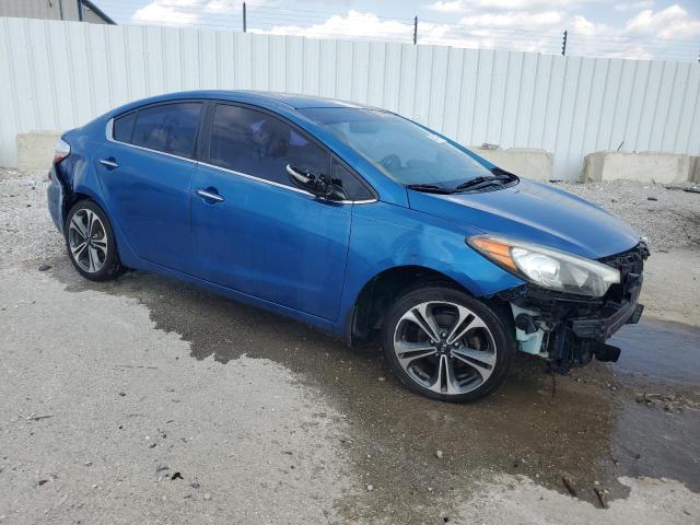 KNAFZ4A8XE5103509 - 2014 KIA FORTE EX Blau Foto 4