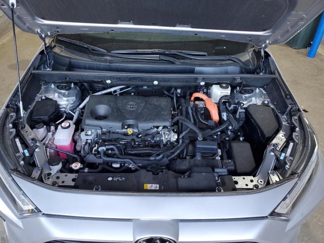 4T3MWRFV6SU168831 - 2025 TOYOTA RAV4 LE SILVER photo 12