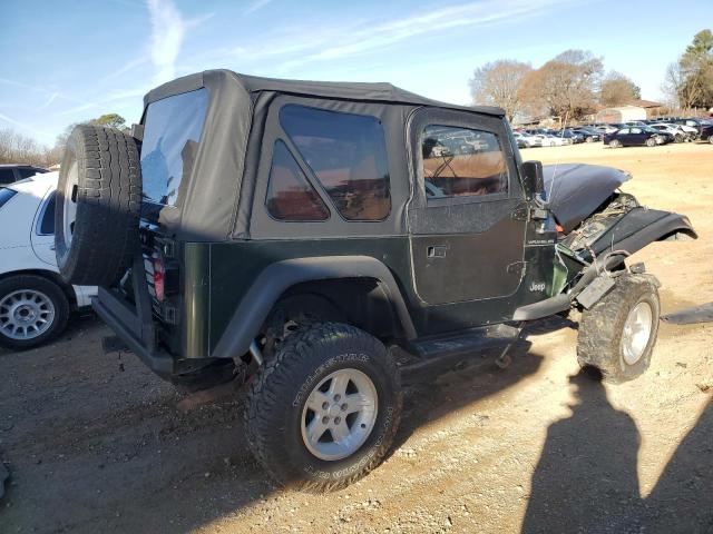 1J4FY29P4VP416169 - 1997 JEEP WRANGLER / SE GREEN photo 3