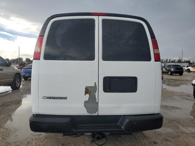 1GCGG25C581170577 - 2008 CHEV EXPRESS G2500 WHITE photo 6