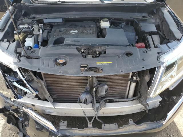 5N1AR2MM4FC635423 - 2015 NISSAN PATHFINDER S Սև լուսանկար 12