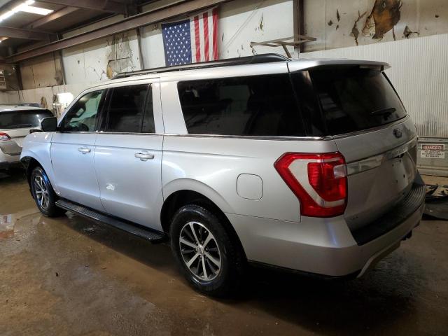 1FMJK1JT3KEA19107 - 2019 FORD EXPEDITION MAX XLT SILVER photo 2