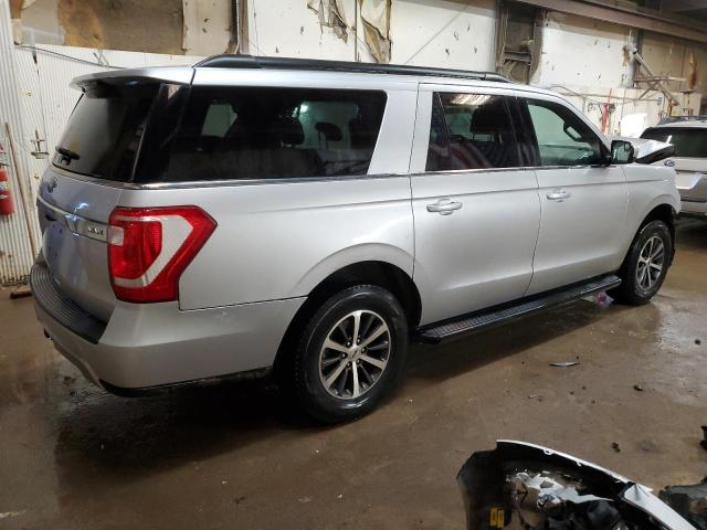 1FMJK1JT3KEA19107 - 2019 FORD EXPEDITION MAX XLT SILVER photo 3