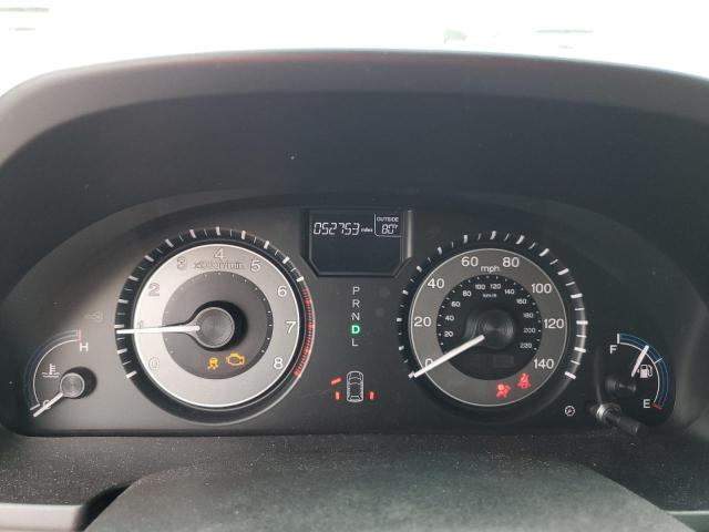 5FNRL5H63CB033147 - 2012 HONDA ODYSSEY EXL SILVER photo 9