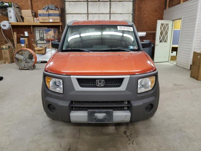 5J6YH18544L003967 - 2004 HONDA ELEMENT EX ORANGE photo 5