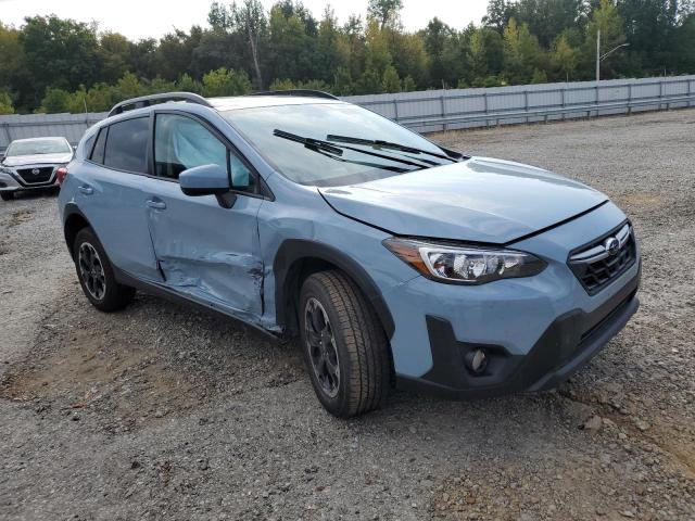 JF2GTAEC0NH260343 - 2022 SUBARU CROSSTREK PREMIUM BLUE photo 4