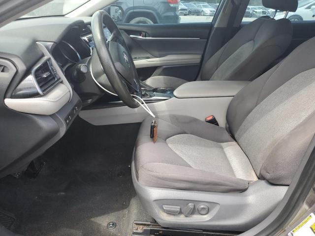 4T1B11HK4KU180740 - 2019 TOYOTA CAMRY L GRAY photo 7