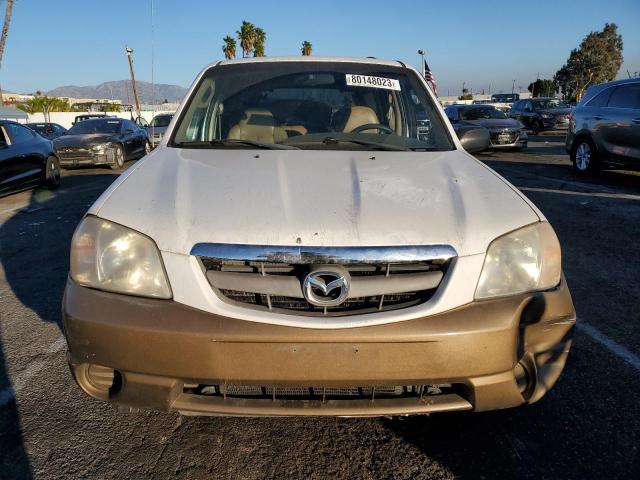 4F2YU06111KM17253 - 2001 MAZDA TRIBUTE DX WHITE photo 5