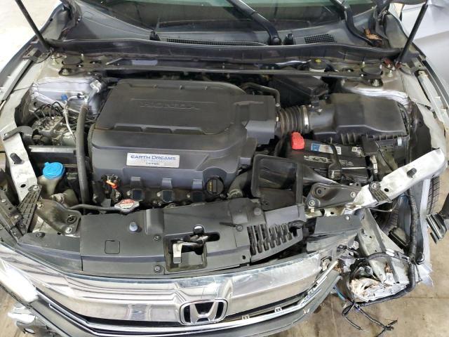 1HGCR3F07GA034759 - 2016 HONDA ACCORD EXL SILVER photo 11