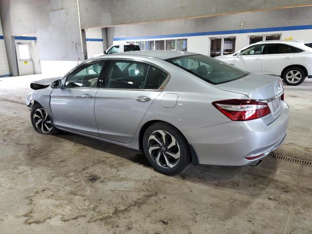 1HGCR3F07GA034759 - 2016 HONDA ACCORD EXL SILVER photo 2
