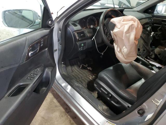 1HGCR3F07GA034759 - 2016 HONDA ACCORD EXL SILVER photo 8