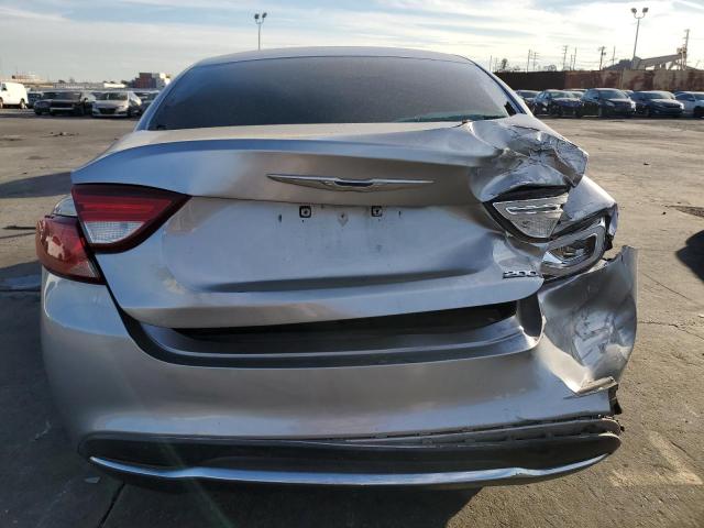 1C3CCCABXFN625074 - 2015 CHRYSLER 200 LIMITED SILVER photo 6