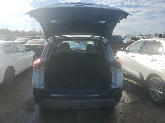 5N1AT3BA1MC819991 - 2021 NISSAN ROGUE SV WHITE photo 6