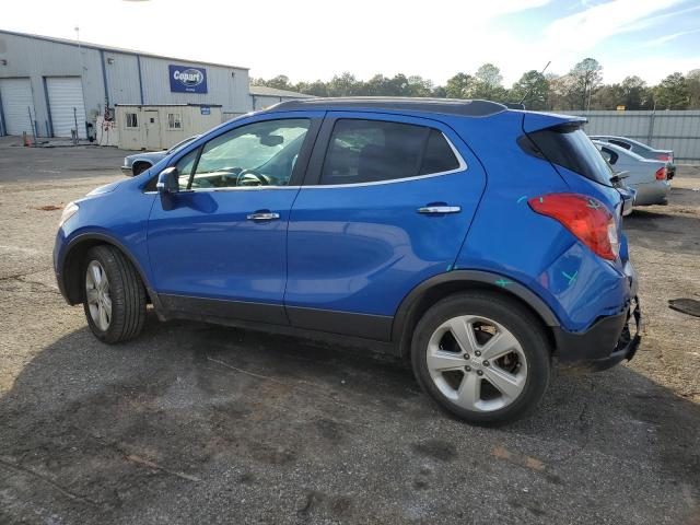 KL4CJASB4FB208128 - 2015 BUICK ENCORE BLUE photo 2