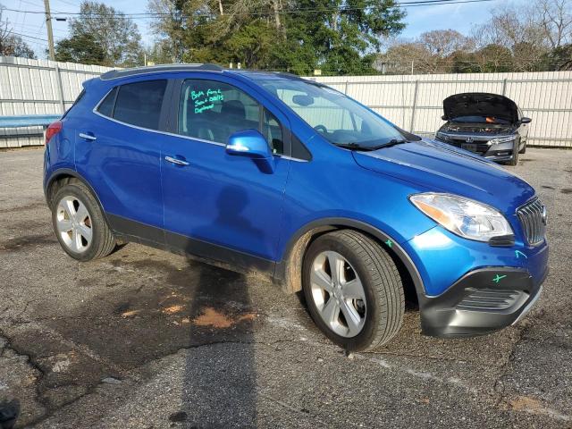 KL4CJASB4FB208128 - 2015 BUICK ENCORE BLUE photo 4