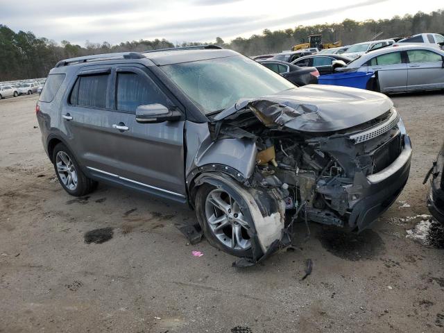 1FMHK7F84CGA46649 - 2012 FORD EXPLORER LIMITED GRAY photo 4