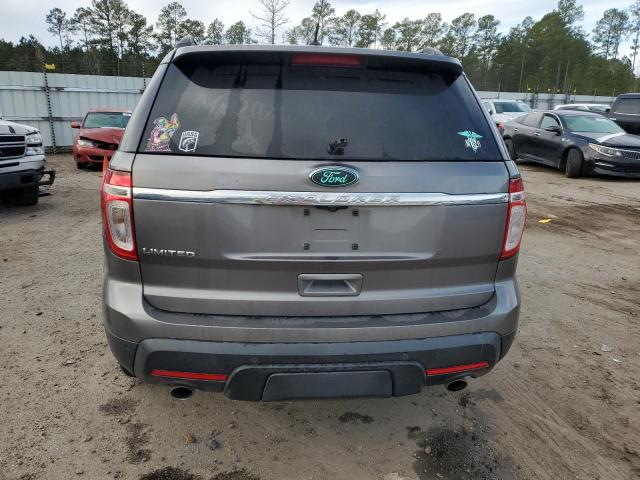 1FMHK7F84CGA46649 - 2012 FORD EXPLORER LIMITED GRAY photo 6