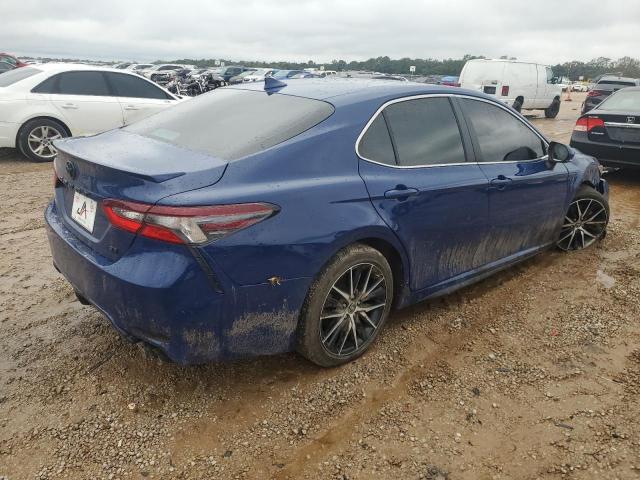 4T1G11AK2PU152913 - 2023 TOYOTA CAMRY SE NIGHT SHADE BLUE photo 3