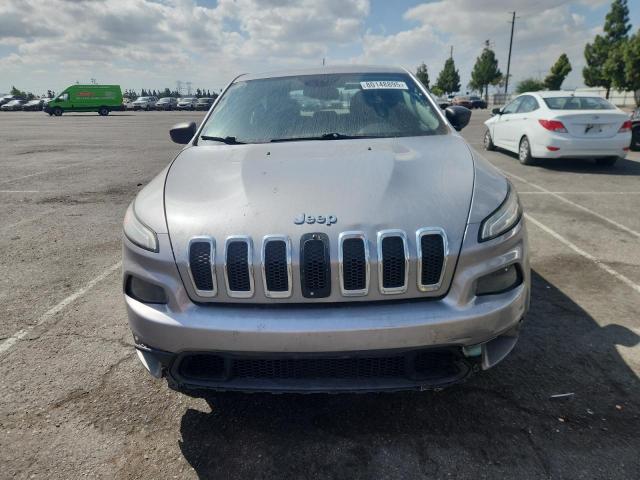 1C4PJLAB3GW258095 - 2016 JEEP CHEROKEE SPORT SILVER photo 5