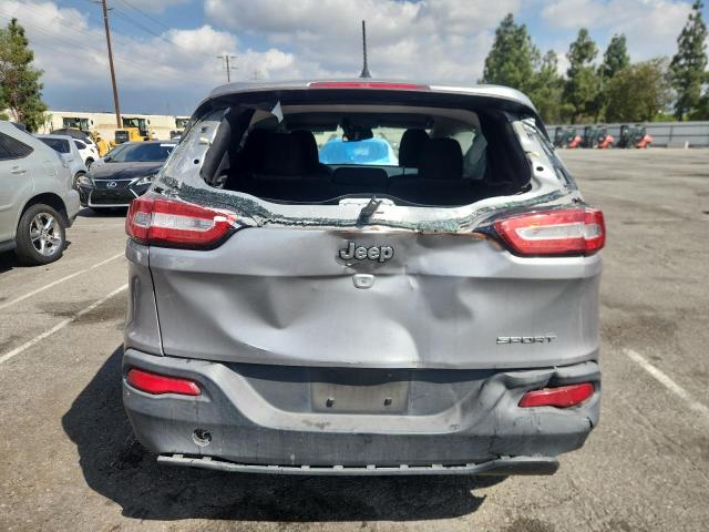 1C4PJLAB3GW258095 - 2016 JEEP CHEROKEE SPORT SILVER photo 6